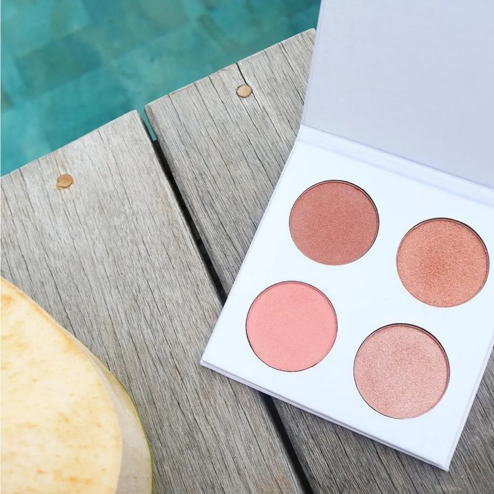 NEW Happy Hibiscus Palette - 99% Natural Blush Palette for All Skin Tones
